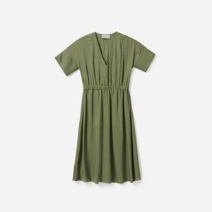 Everlave GoWeave V-Neck Dress in Surplus